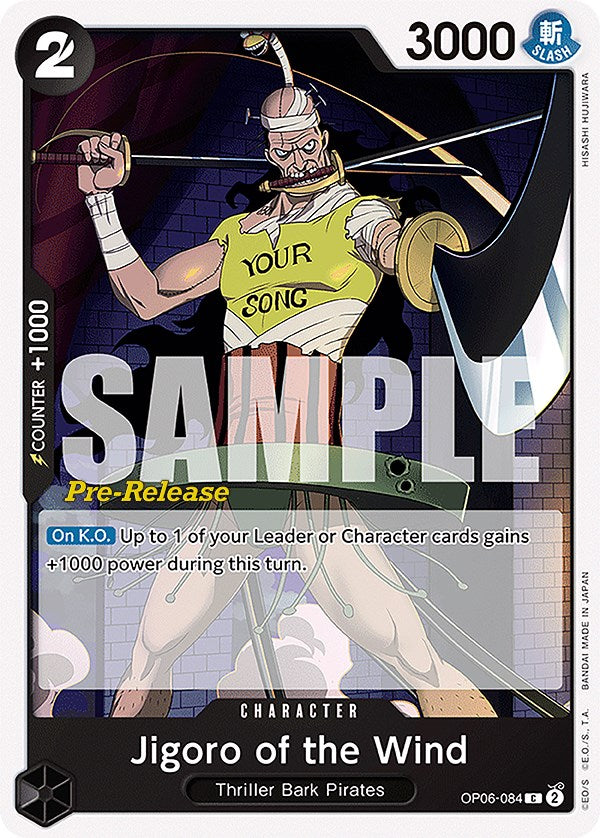 Jigoro of the Wind [Wings of the Captain Pre-Release Cards] | Deep Dive Games St. Marys