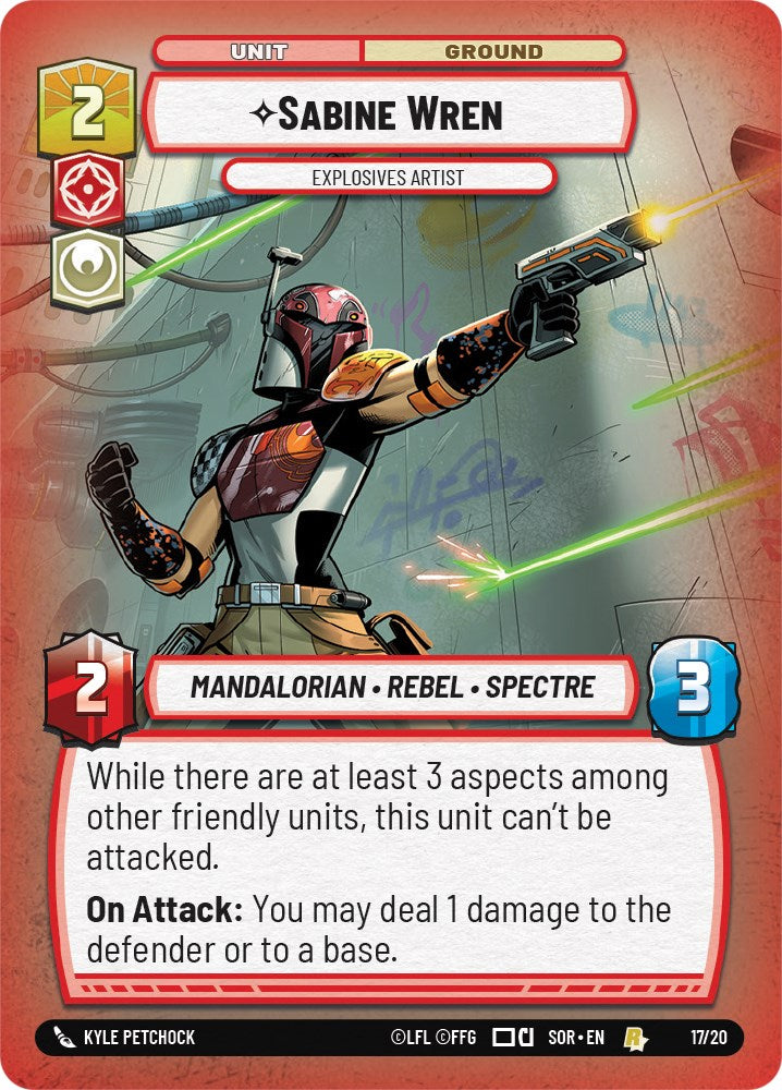 Sabine Wren - Explosives Artist (17/20) [Spark of Rebellion: Weekly Play] | Deep Dive Games St. Marys