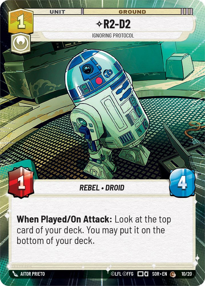 R2-D2 - Ignoring Protocol (Hyperspace) (10/20) [Spark of Rebellion: Weekly Play] | Deep Dive Games St. Marys