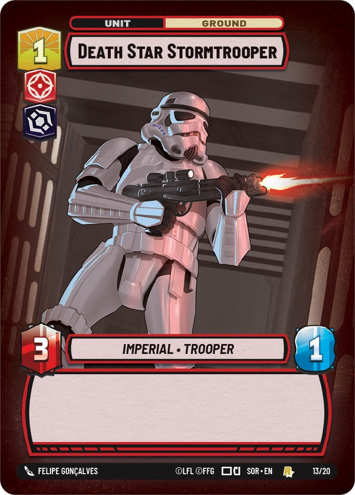 Death Star Stormtrooper (13/20) [Spark of Rebellion: Weekly Play] | Deep Dive Games St. Marys