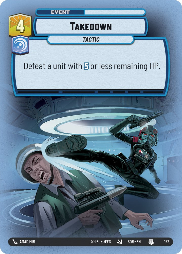 Takedown (1/2) [Store Showdown Promos] | Deep Dive Games St. Marys