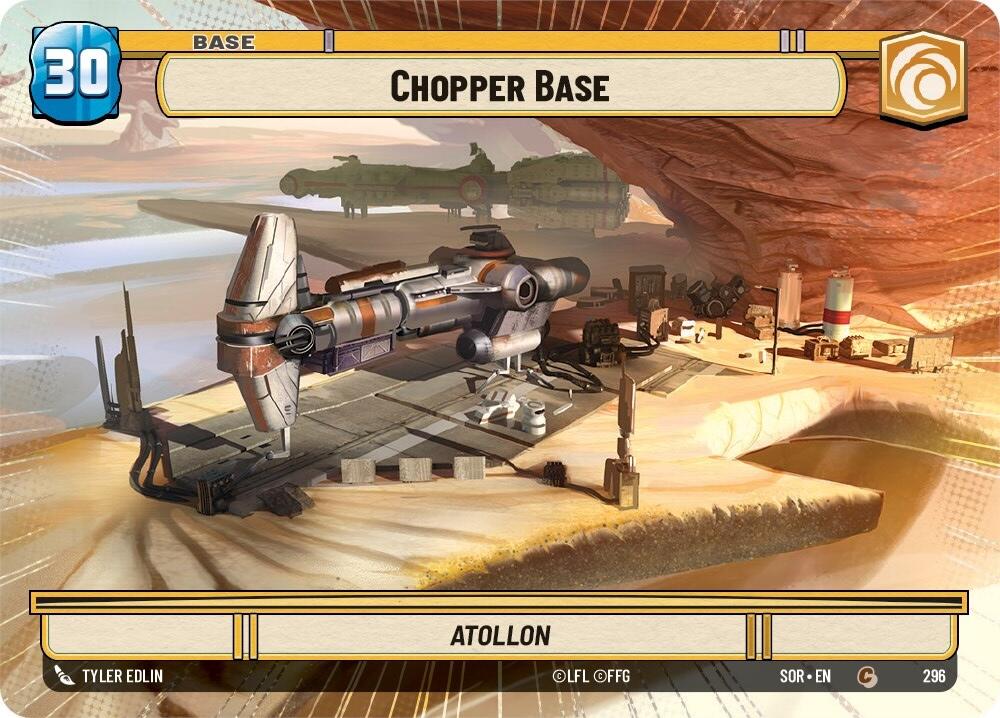 Chopper Base // Experience (Hyperspace) (296 // T03) [Spark of Rebellion] | Deep Dive Games St. Marys