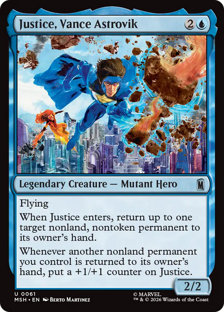 Justice, Vance Astrovik [Marvel Super Heroes] | Deep Dive Games St. Marys
