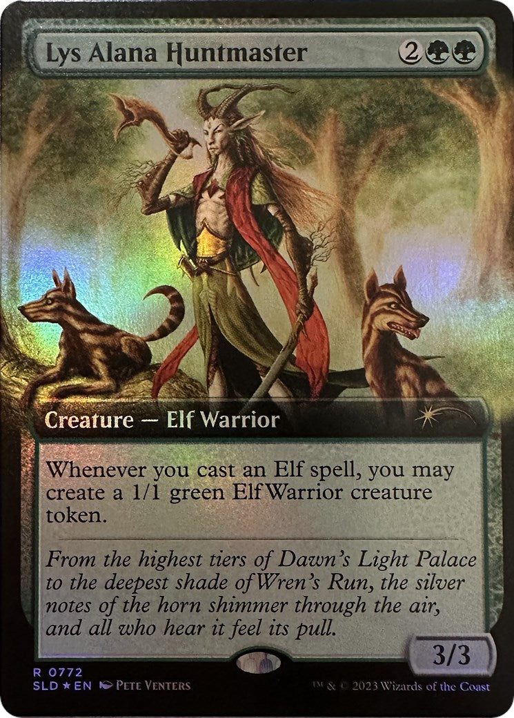 Lys Alana Huntmaster (Extended Art) [Secret Lair Drop Series] | Deep Dive Games St. Marys