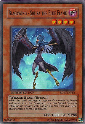 Blackwing - Shura the Blue Flame [RGBT-ENPP2] Super Rare | Deep Dive Games St. Marys