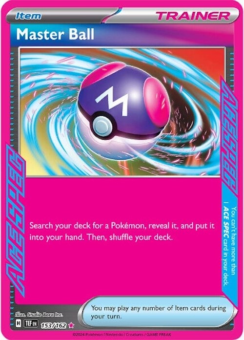 Master Ball (153/162) [Scarlet & Violet: Temporal Forces] | Deep Dive Games St. Marys