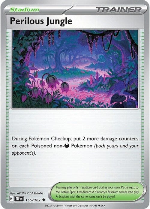 Perilous Jungle (156/162) [Scarlet & Violet: Temporal Forces] | Deep Dive Games St. Marys