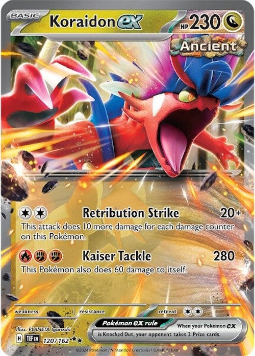 Koraidon ex (120/162) [Scarlet & Violet: Temporal Forces] | Deep Dive Games St. Marys