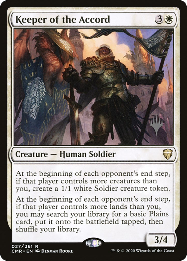 Keeper of the Accord (Promo Pack) [Murders at Karlov Manor Promos] | Deep Dive Games St. Marys