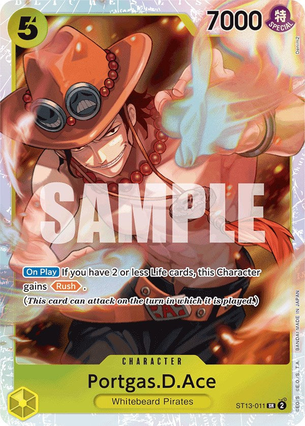 Portgas.D.Ace [Ultra Deck: The Three Brothers] | Deep Dive Games St. Marys