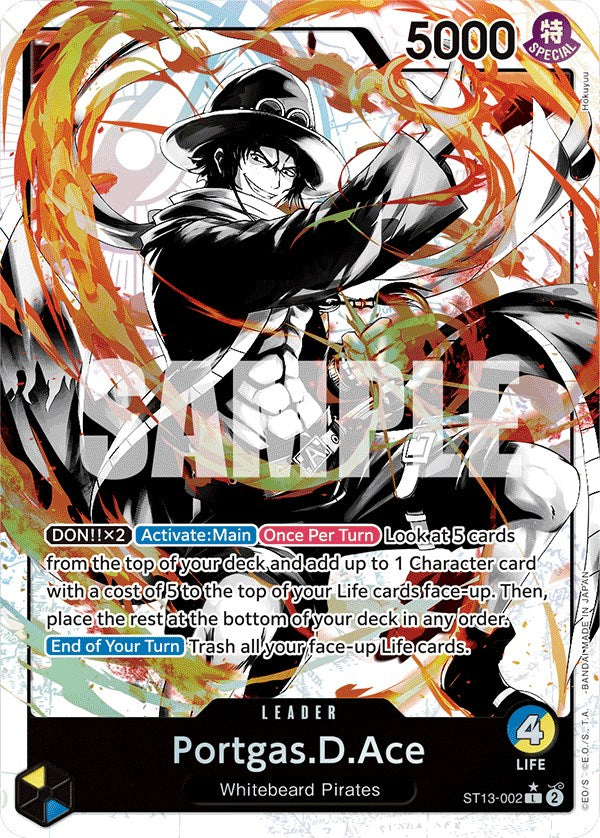 Portgas.D.Ace (Parallel) [Ultra Deck: The Three Brothers] | Deep Dive Games St. Marys