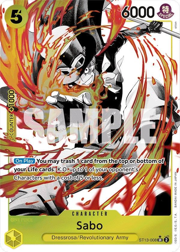 Sabo (Parallel) [Ultra Deck: The Three Brothers] | Deep Dive Games St. Marys