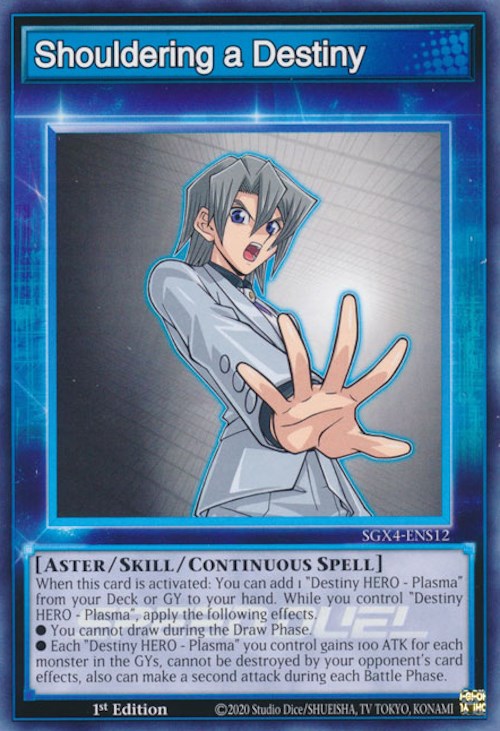 Shouldering a Destiny [SGX4-ENS12] Common | Deep Dive Games St. Marys