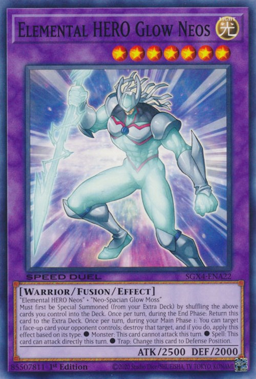 Elemental HERO Glow Neos [SGX4-ENA22] Common | Deep Dive Games St. Marys