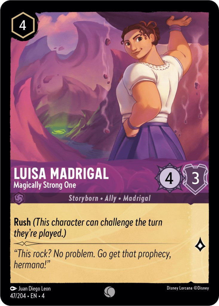 Luisa Madrigal - Magically Strong One (47/204) [Ursula's Return] | Deep Dive Games St. Marys