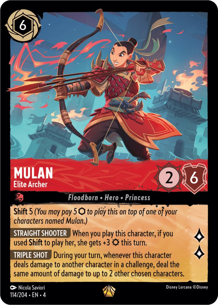 Mulan - Elite Archer (114/204) [Ursula's Return] | Deep Dive Games St. Marys
