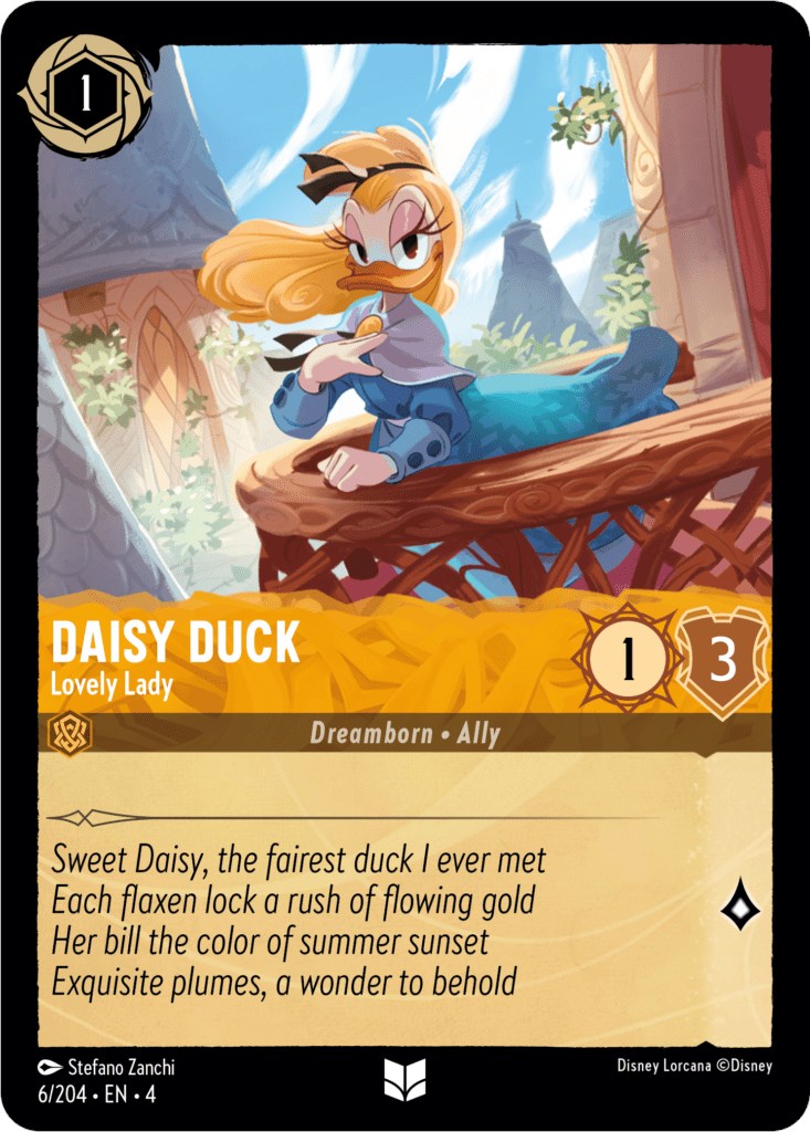 Daisy Duck - Lovely Lady (6/204) [Ursula's Return] | Deep Dive Games St. Marys