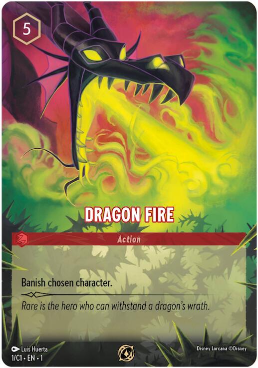 Dragon Fire (1) [Promo Cards] | Deep Dive Games St. Marys