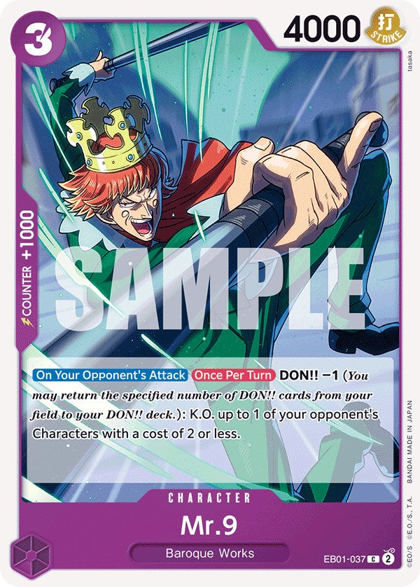 Mr. 9 [Extra Booster: Memorial Collection] | Deep Dive Games St. Marys