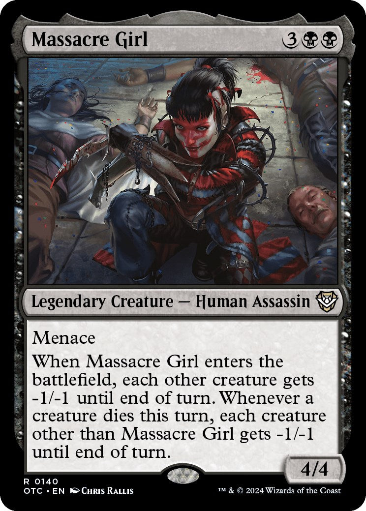 Massacre Girl [Outlaws of Thunder Junction Commander] | Deep Dive Games St. Marys