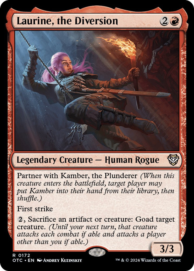 Laurine, the Diversion [Outlaws of Thunder Junction Commander] | Deep Dive Games St. Marys