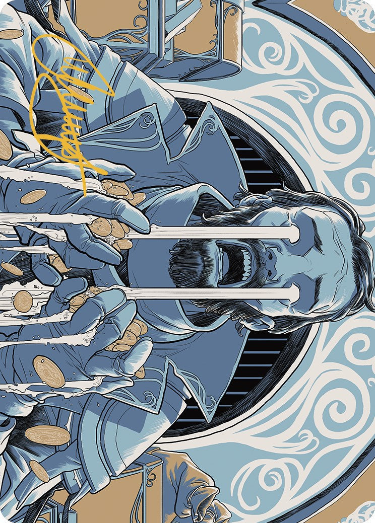 Archive Trap Art Card (Gold-Stamped Signature) [Outlaws of Thunder Junction Art Series] | Deep Dive Games St. Marys