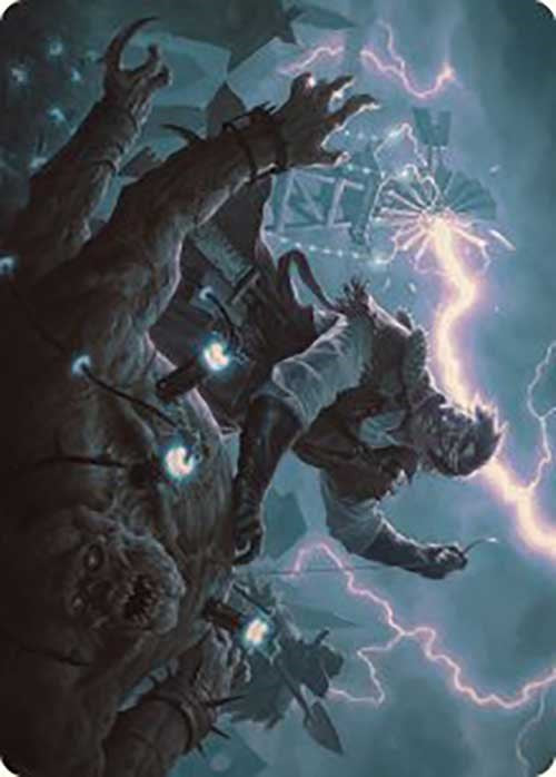 Geralf, the Fleshwright Art Card [Outlaws of Thunder Junction Art Series] | Deep Dive Games St. Marys