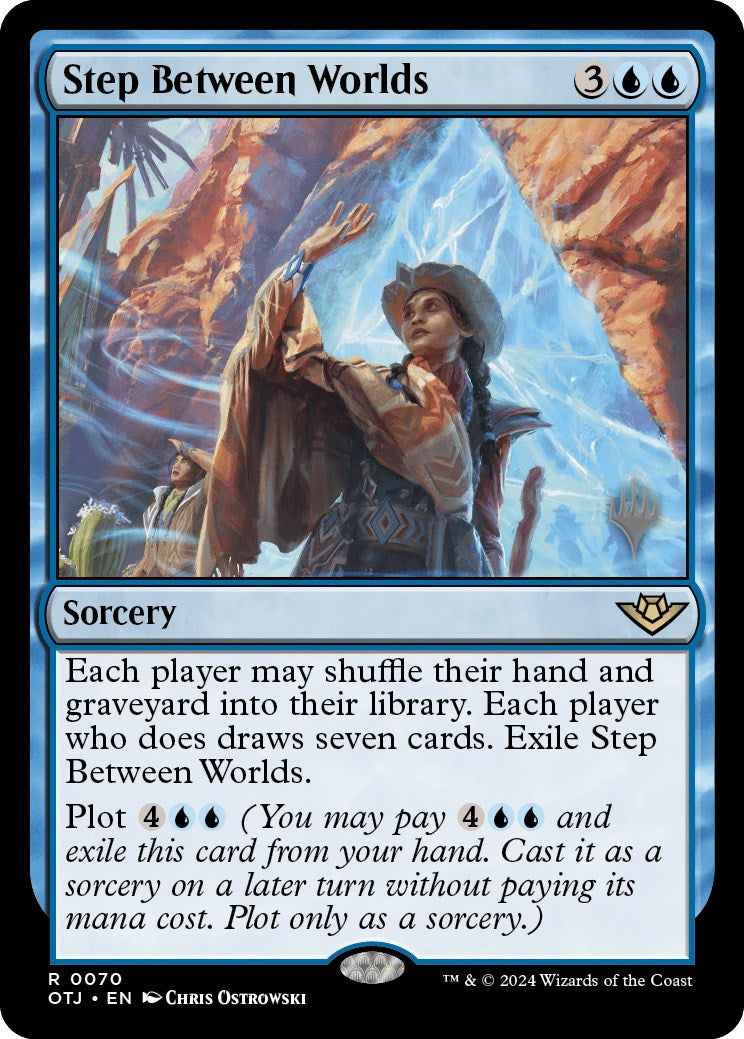 Step Between Worlds (Promo Pack) [Outlaws of Thunder Junction Promos] | Deep Dive Games St. Marys