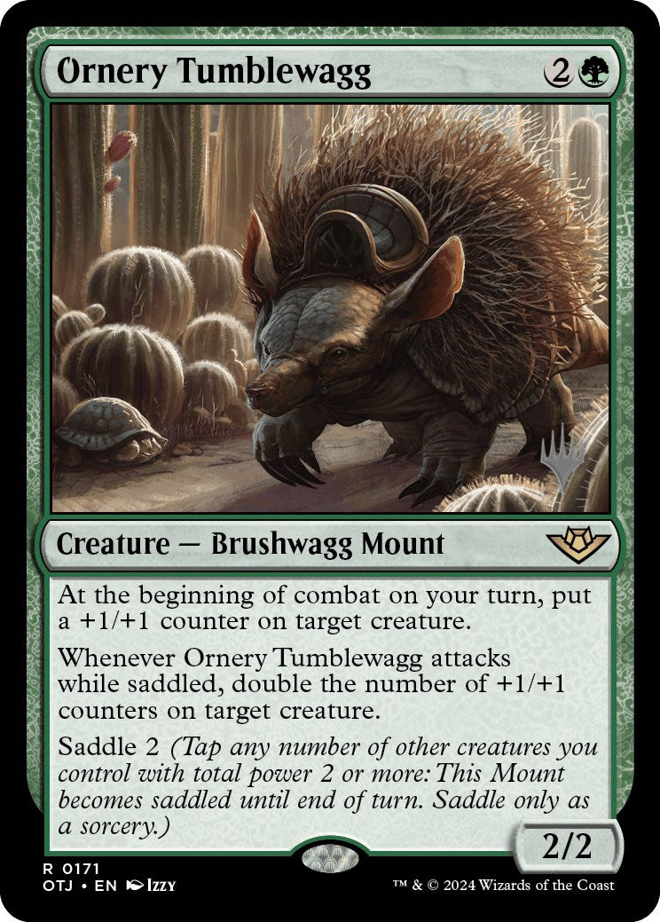 Ornery Tumblewagg (Promo Pack) [Outlaws of Thunder Junction Promos] | Deep Dive Games St. Marys