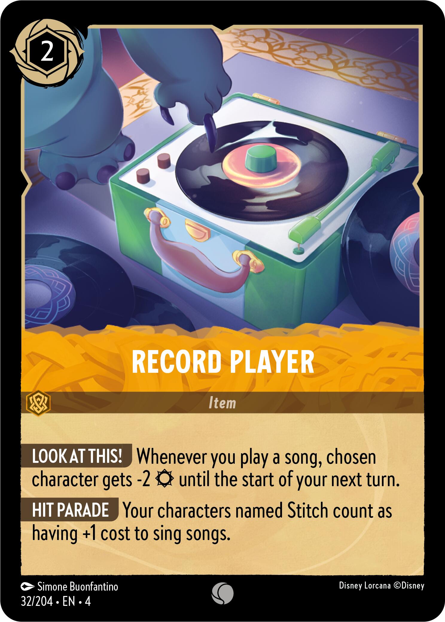 Record Player (32/204) [Ursula's Return] | Deep Dive Games St. Marys