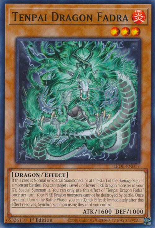 Tenpai Dragon Fadra [LEDE-EN017] Common | Deep Dive Games St. Marys