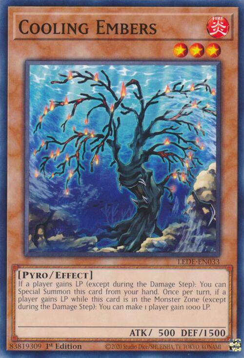 Cooling Embers [LEDE-EN033] Common | Deep Dive Games St. Marys