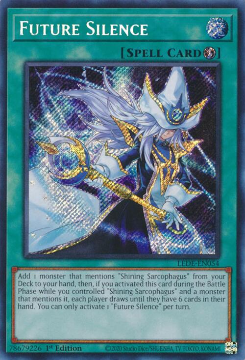 Future Silence [LEDE-EN054] Secret Rare | Deep Dive Games St. Marys