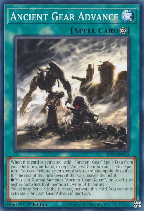 Ancient Gear Advance [LEDE-EN055] Common | Deep Dive Games St. Marys