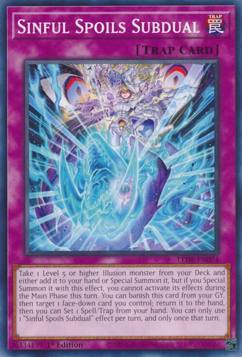 Sinful Spoils Subdual [LEDE-EN074] Common | Deep Dive Games St. Marys