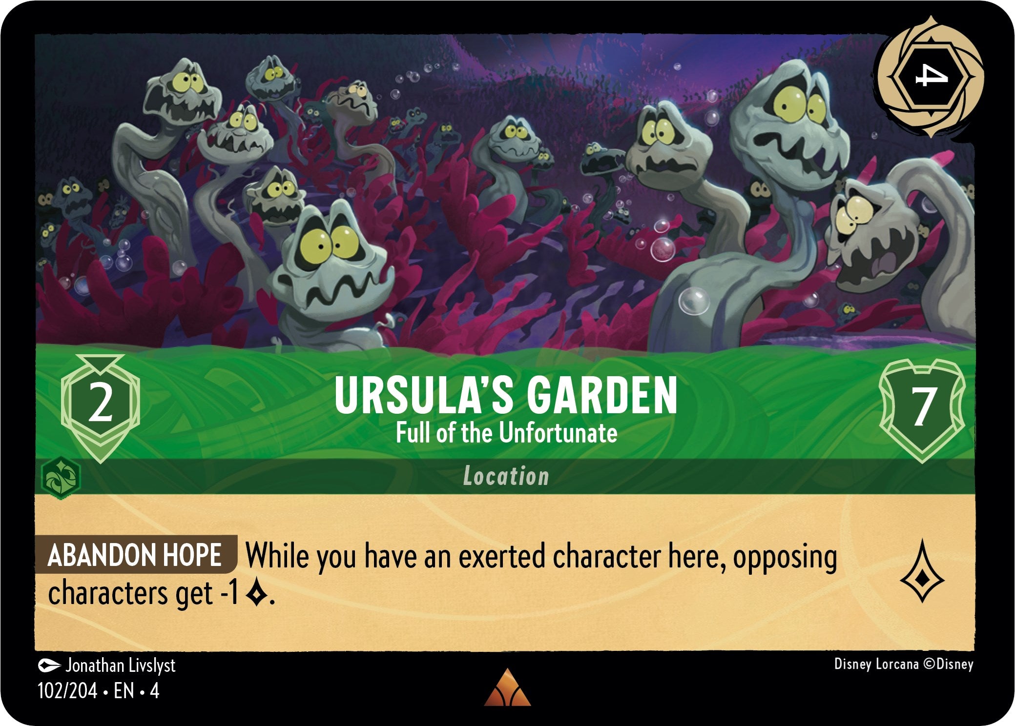 Ursula's Garden - Full of the Unfortunate (102/204) [Ursula's Return] | Deep Dive Games St. Marys