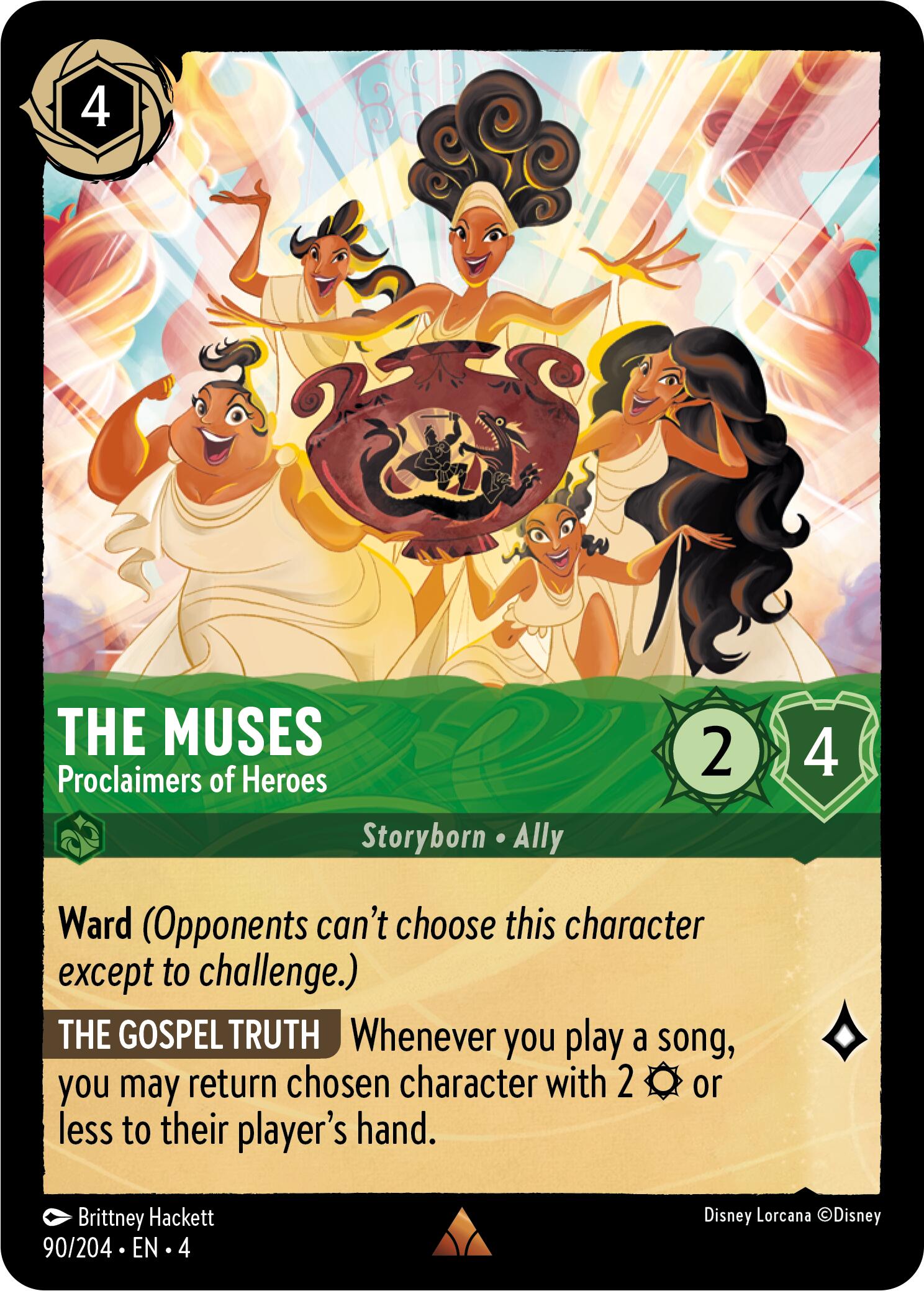 The Muses - Proclaimers of Heroes (90/204) [Ursula's Return] | Deep Dive Games St. Marys