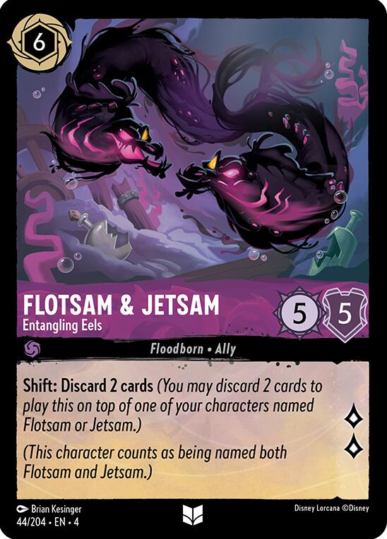 Flotsam & Jetsam - Entangling Eels (44/204) [Ursula's Return] | Deep Dive Games St. Marys