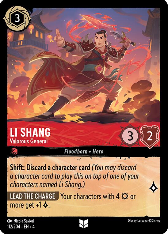 Li Shang - Valorous General (112/204) [Ursula's Return] | Deep Dive Games St. Marys