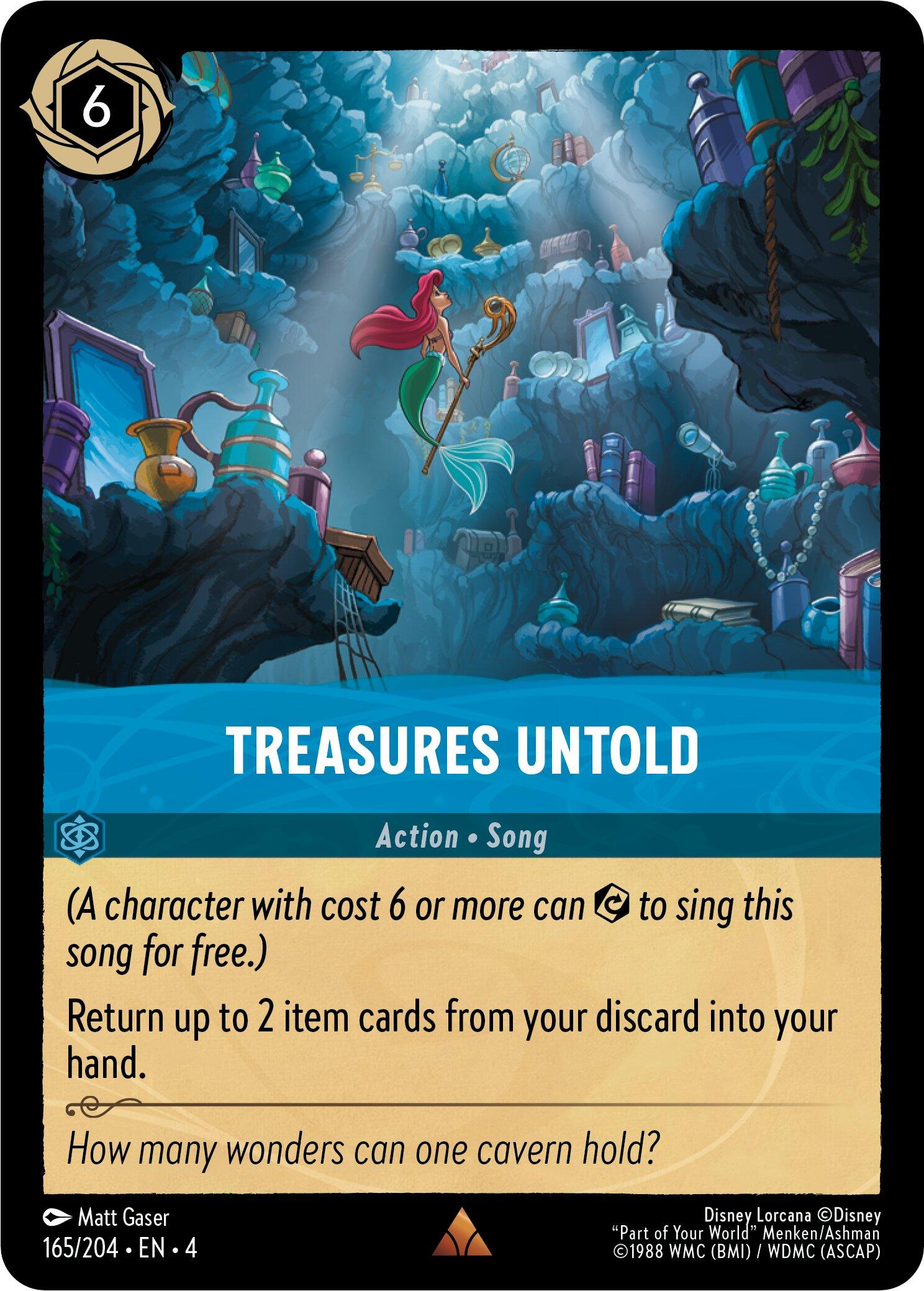 Treasures Untold (165/204) [Ursula's Return] | Deep Dive Games St. Marys