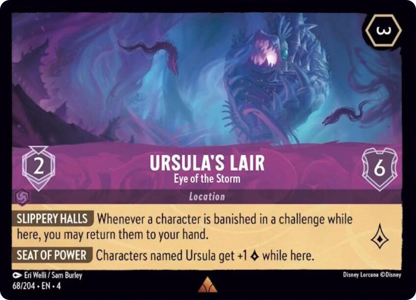 Ursula's Lair - Eye of the Storm (68/204) [Ursula's Return] | Deep Dive Games St. Marys