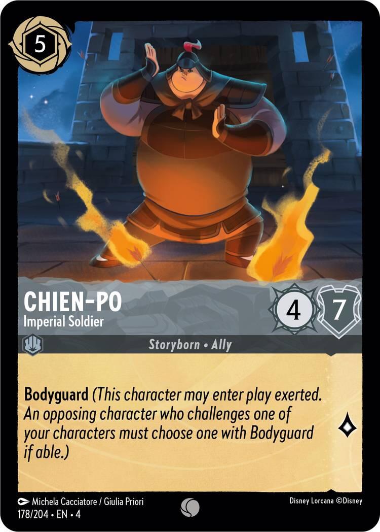 Chien-Po - Imperial Soldier (178/204) [Ursula's Return] | Deep Dive Games St. Marys