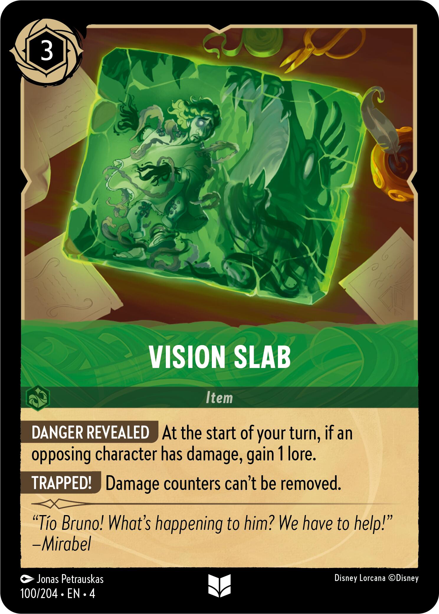 Vision Slab (100/204) [Ursula's Return] | Deep Dive Games St. Marys