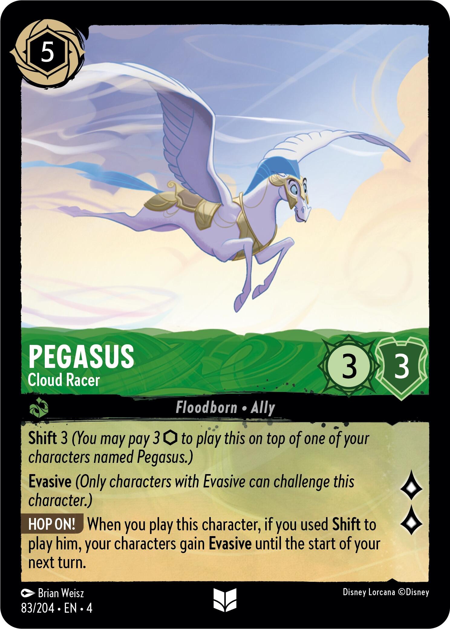 Pegasus - Cloud Racer (83/204) [Ursula's Return] | Deep Dive Games St. Marys