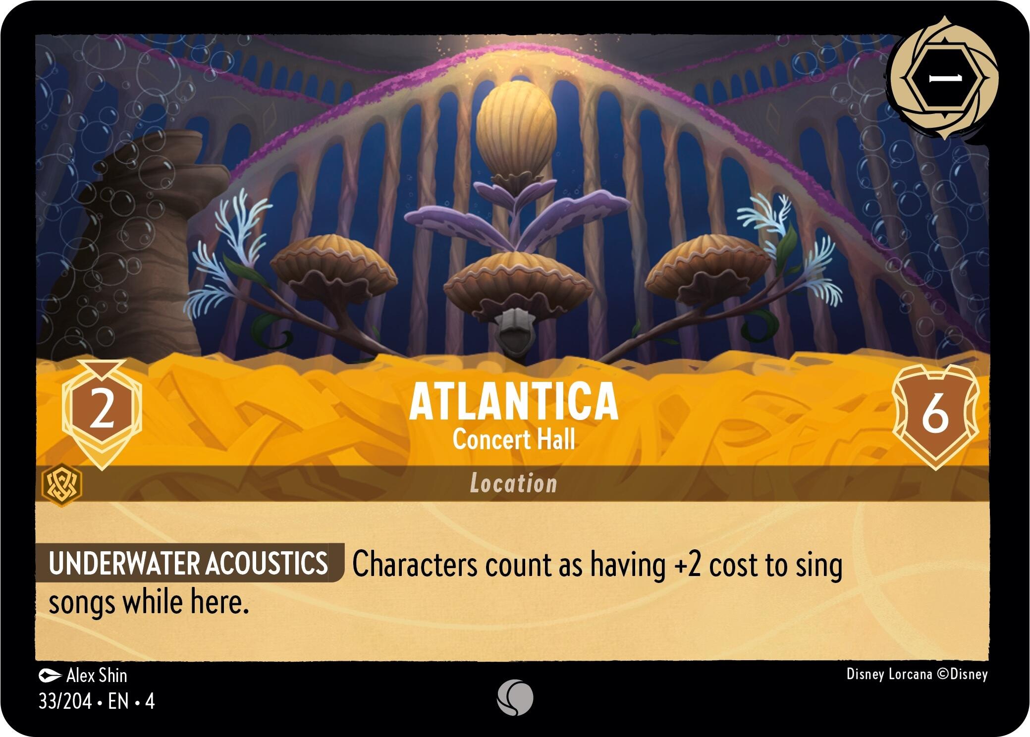 Atlantica - Concert Hall (33/204) [Ursula's Return] | Deep Dive Games St. Marys