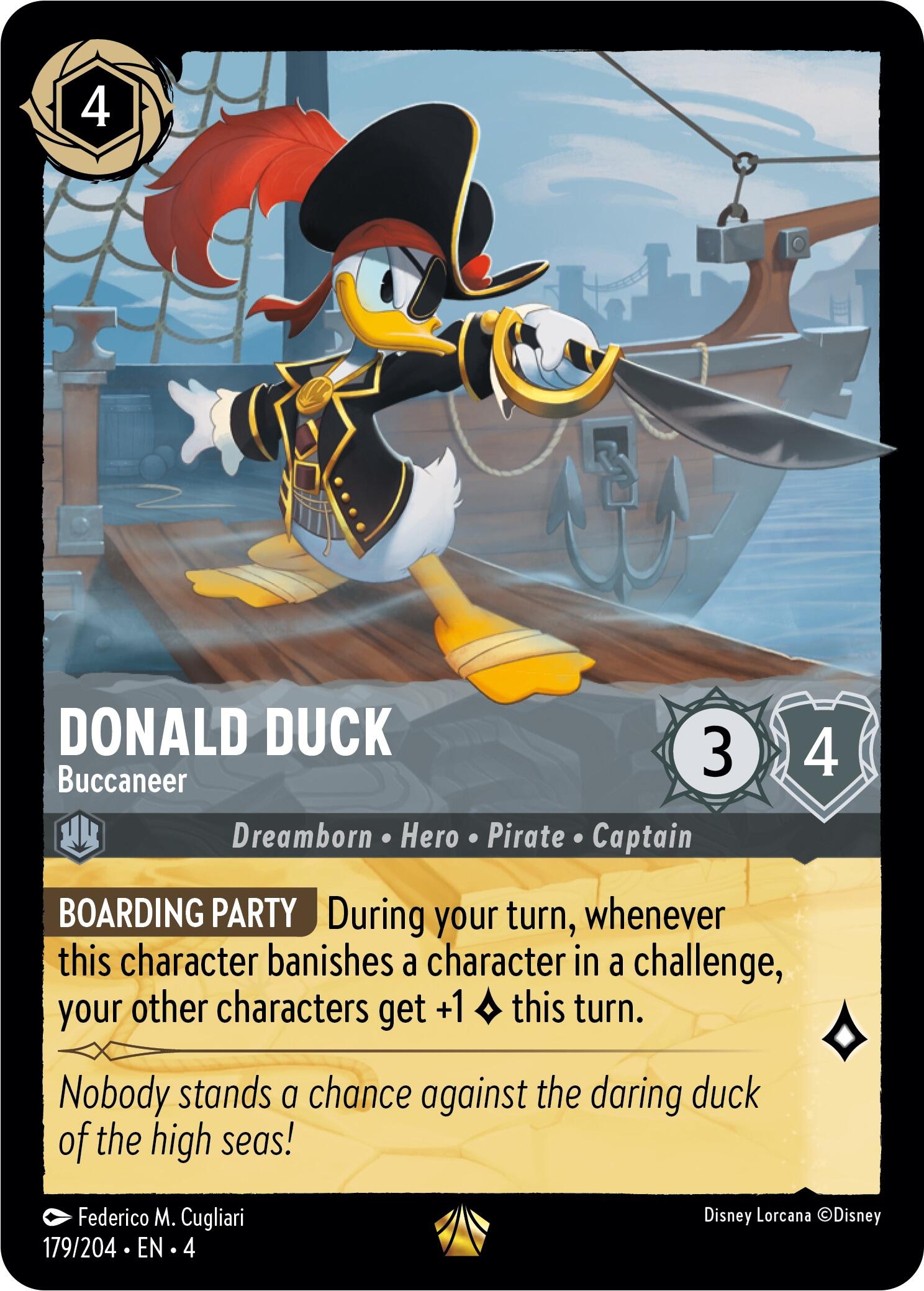 Donald Duck - Buccaneer (179/204) [Ursula's Return] | Deep Dive Games St. Marys