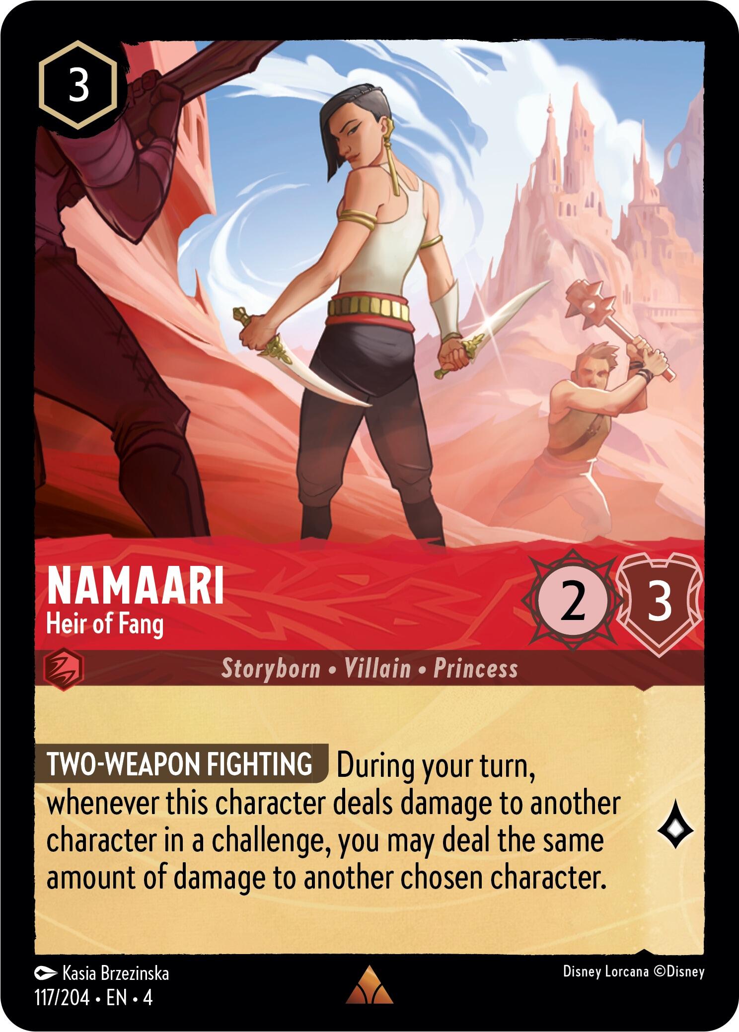 Namaari - Heir of Fang (117/204) [Ursula's Return] | Deep Dive Games St. Marys