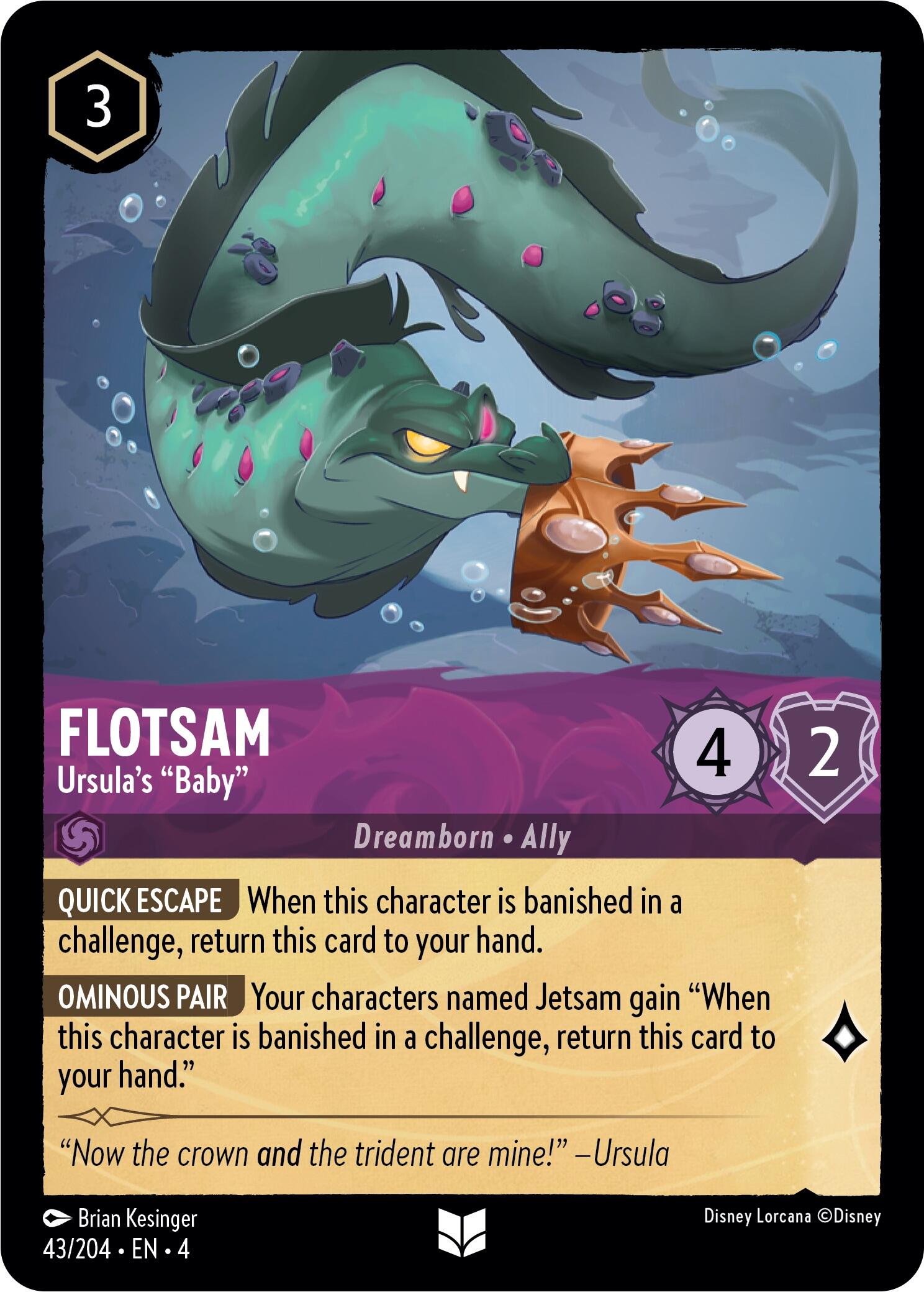 Flotsam - Ursula's "Baby" (43/204) [Ursula's Return] | Deep Dive Games St. Marys
