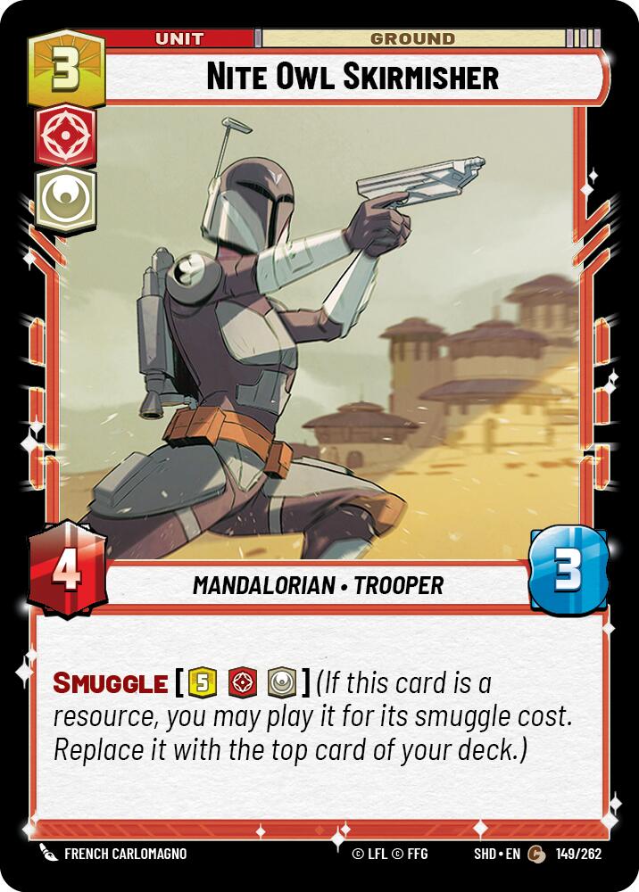 Nite Owl Skirmisher (149/262) (149/262) [Shadows of the Galaxy] | Deep Dive Games St. Marys