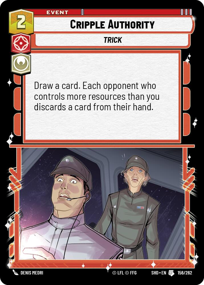Cripple Authority (156/262) (156/262) [Shadows of the Galaxy] | Deep Dive Games St. Marys